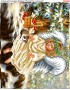 Схема вишивки бісером (хрестиком) «Ангелик (452)»