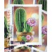 Схема вишивки бісером (хрестиком) «Кактус (501)» Схема вишивки бісером (хрестиком) «Кактус (501)»