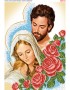 Схема вишивки бісером (хрестиком) «Святе сімейство (516)»