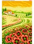 Схема вишивки бісером (хрестиком) «Макове поле (593)»