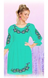 Плаття, м*ятний габардин (6003-06) Плаття, м*ятний габардин (6003-06)