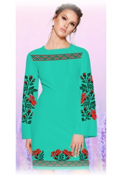 Плаття, м*ятний габардин (60100-06)