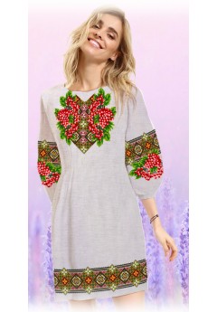 Плаття, льон беж (60114-05)