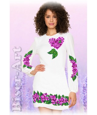 Плаття, льон білий (60115-02) Плаття, льон білий (60115-02)