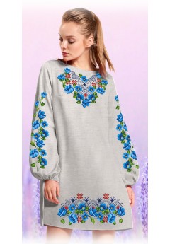 Плаття, льон беж (60116-05)