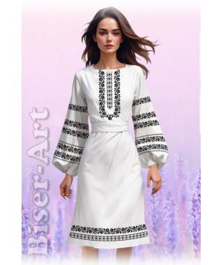 Плаття, габардин білий (6013) Плаття, габардин білий (6013)