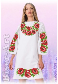 Плаття, льон білий (6027-02) Плаття, льон білий (6027-02)