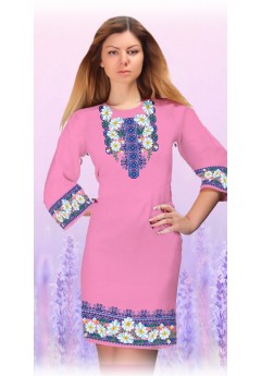 Плаття, рожевий габардин (6029-08)