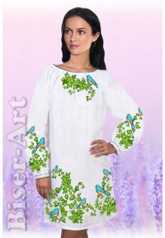 Плаття, льон білий (6039-02) Плаття, льон білий (6039-02)