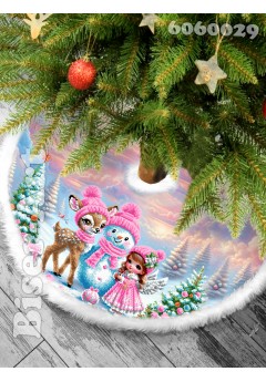 Спідниця під ялинку для вишивки бісером (нитками) (6060029)