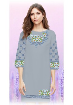 Плаття, сірий габардин (6072-15) Плаття, сірий габардин (6072-15)