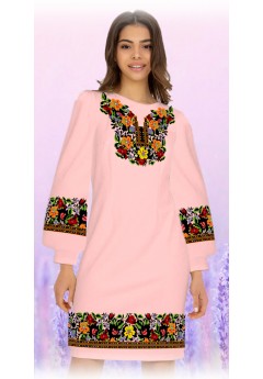 Плаття, абрикосовий габардин (6088-14)