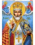 Схема для вишивки бісером (нитками) «Миколай Чудотворець» (609)