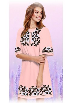 Плаття, абрикосовий габардин (6091-14)