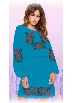 Плаття, смарагдовий габардин (6096-12)