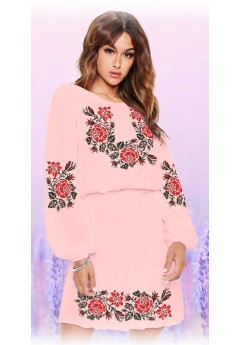 Плаття, абрикосовий габардин (6096-14)