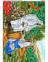 Схема вишивки бісером (хрестиком) «Ісус і Самарянка (637)»