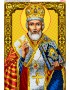 Схема для вишивки бісером (нитками) «Миколай Чудотворець» (642)