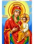 Схема вишивки бісером (хрестиком) «Божа Матір Скоропослушниця» (652)