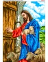 Схема вишивки бісером (хрестиком) «Ісус стукає у двері (659)»