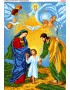 Схема вишивки бісером (нитками) Святе сімейство (669)