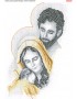 Схема вишивки бісером (хрестиком) «Святе сімейство (698)»