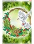 Схема вишивки бісером (хрестиком) Оберіг миру в домі (784)
