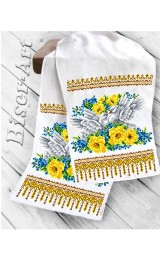 Рушник весільний для вишивки бісером (нитками) (8012)