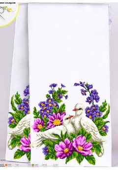 Рушник на ікони для вишивки бісером (нитками) (8034) Рушник на ікони для вишивки бісером (нитками) (8034)