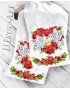 Рушник на ікони для вишивки бісером (нитками) (8045)