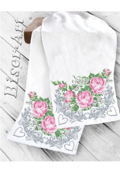 Рушник весільний для вишивки бісером (нитками) (8055)