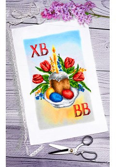 Рушник пасхальний для вишивки бісером нитками (9005) Рушник пасхальний для вишивки бісером нитками (9005)
