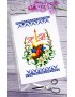 Рушник пасхальний для вишивки бісером нитками (9007)