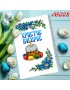 Рушник пасхальний для вишивки бісером нитками (9008)
