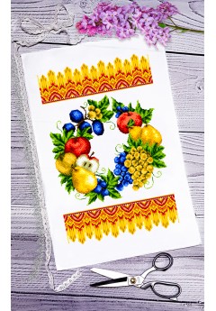 Спасівський рушник для вишивки бісером нитками (9023) Спасівський рушник для вишивки бісером нитками (9023)