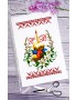 Рушник пасхальний для вишивки бісером нитками (9050)