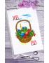 Рушник пасхальний для вишивки бісером нитками (9064)