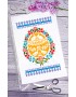 Рушник пасхальний для вишивки бісером нитками (9067)