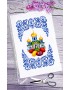 Рушник пасхальний для вишивки бісером нитками (9069)