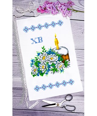 Рушник пасхальний для вишивки бісером нитками (9073) Рушник пасхальний для вишивки бісером нитками (9073)
