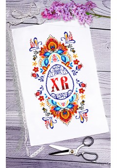 Рушник пасхальний для вишивки бісером нитками (9083) Рушник пасхальний для вишивки бісером нитками (9083)