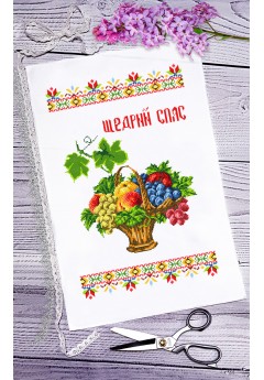 Спасівський рушник для вишивки бісером нитками (9097)