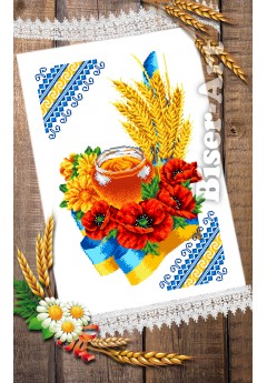 Cпасівський рушник для вишивки бісером нитками (9126) Cпасівський рушник для вишивки бісером нитками (9126)