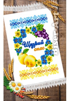 Cпасівський рушник для вишивки бісером нитками (9127)