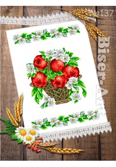 Cпасівський рушник для вишивки бісеромнитками (9137)