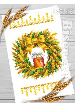 Cпасівський рушник для вишивки бісеромнитками (9143)