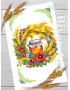 Cпасівський рушник для вишивки бісером нитками (9144)