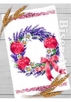 Cпасівський рушник для вишивки бісеромнитками (9147)