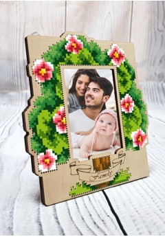 Фоторамка MINI під вишику бісером (91521163)