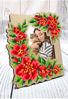 Фоторамка MINI під вишику бісером (91521165)